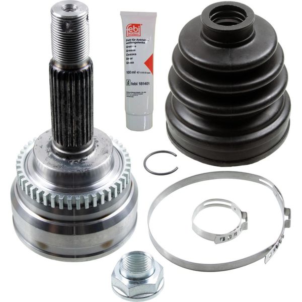 Febi Bilstein Kit Giunti Albero Di Trasmissione Lato Ruota Anteriore Sinistra Anteriore Destra Per Hyundai Matrix (Fc) 186052-image
