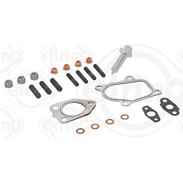 Elring 110.420 Kit Di Montaggio Turbocompressore Per Hyundai H-1 Travel (Tq) Per Kia Sorento I (Jc)-image