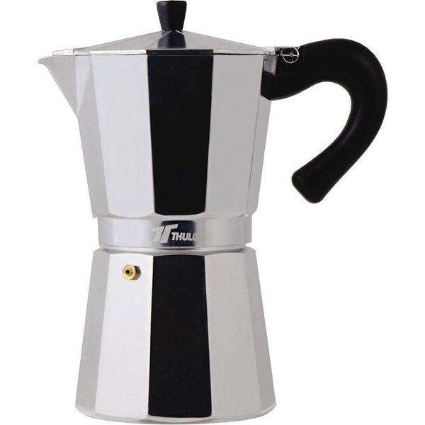 Thulos Th-Cc12T Caffettiera Italiana 12 Tazze Argento Taglia Unica / Spina Ue Argento Taglia Unica-image