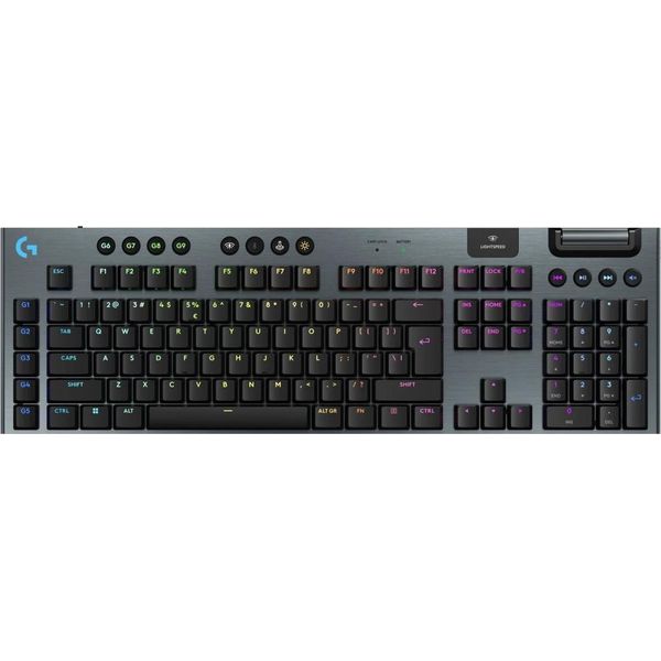 Logitech G G915 X - Tastiera - Lightspeed - Retroilluminata - Senza Fili - 2,4 Ghz, Bluetooth, Usb - Qwerty - Us I-image