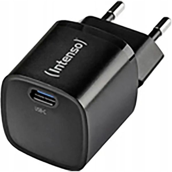 Intenso 7803060 Intenso Power Adapter 1X USB-C 30W W30C2 Gan Black-image