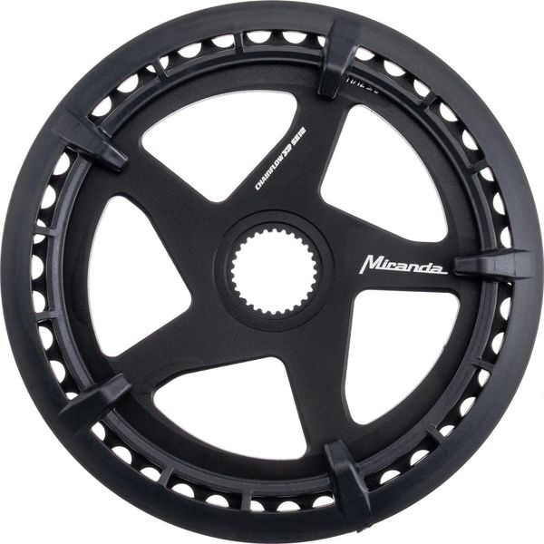 Ingranaggio Miranda In Alluminio, Nero, Ruota Dentata Spiderless-image