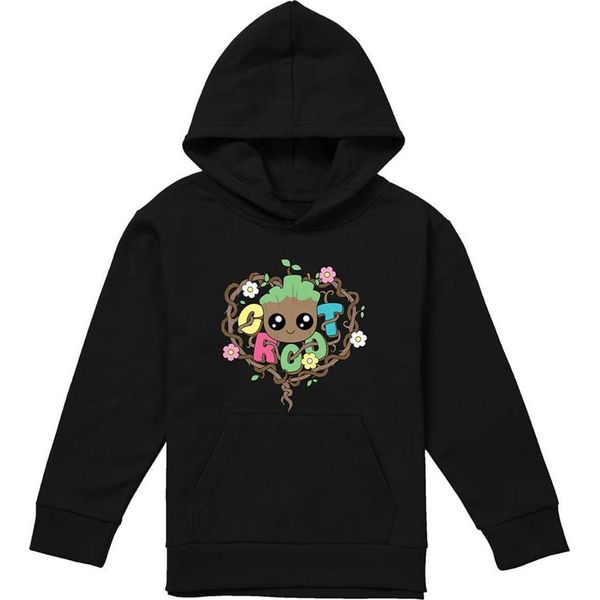 Guardiani Della Galassia - Felpa Con Cappuccio Per Bambini, Pullover TV24098 (128) (Nero)-image