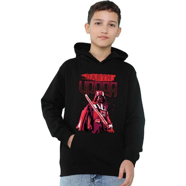 Star Wars - Felpa Con Cappuccio Per Bambini TV24478 (128) (Marina)-image