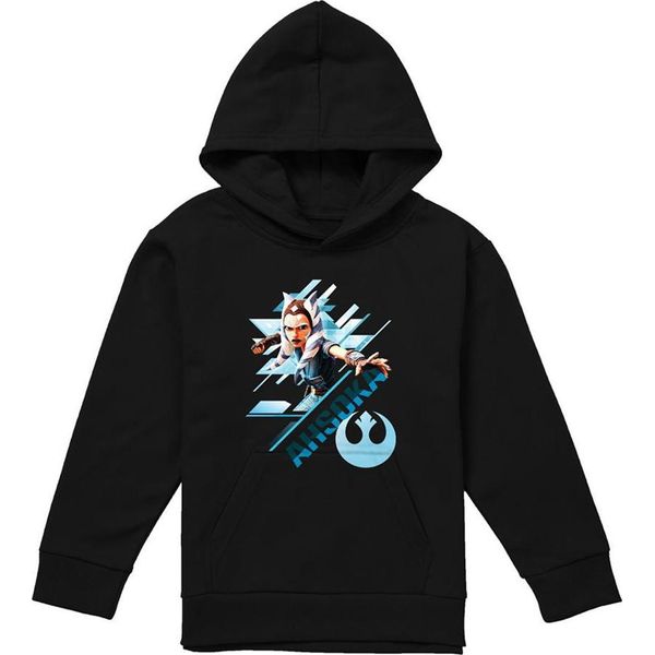 Star Wars - Felpa Con Cappuccio Per Bambini TV24452 (152-158) (Nero)-image