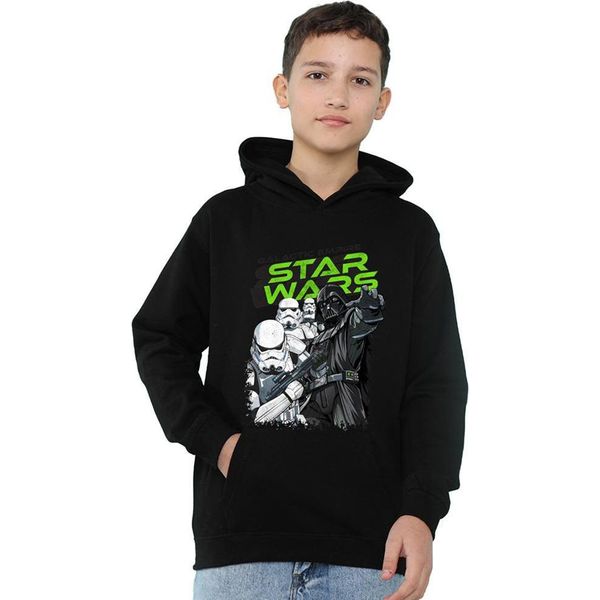 Star Wars: Il Ritorno Dello Jedi - "Impero Galattico"" Kapuzenpullover Per Bambini TV24554 (128) (Schwarz)"-image