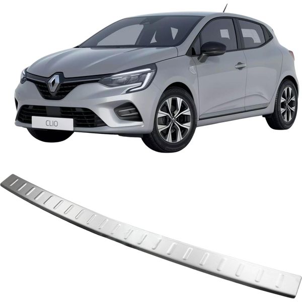 Copriparaurti In Acciaio Inox Cromato Renault Clio V Hatchback Dal 2019-image