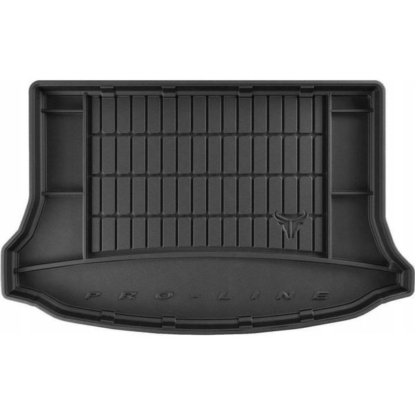 Tappetino In Gomma Per Bagagliaio, Moquette, Volvo V40 2 Hatchback 2012-2019 Tm-image