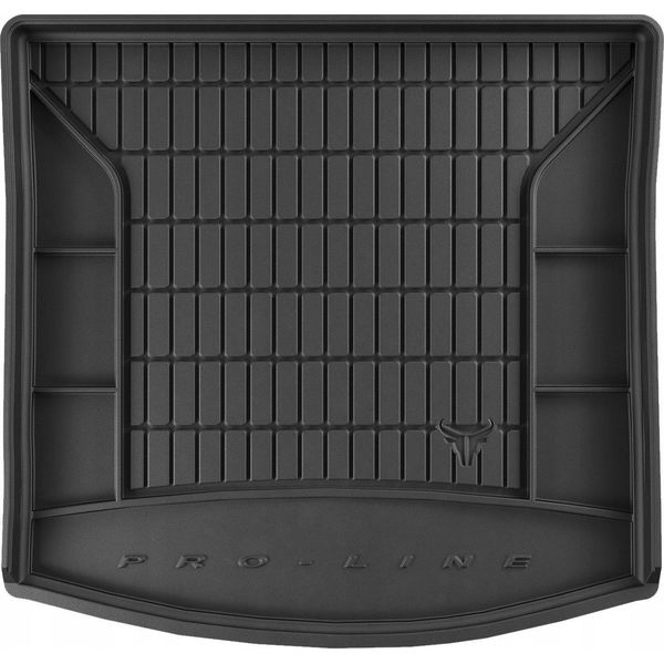 Tappetino In Gomma Per Bagagliaio Vw Touran 2 2010-2015 Tm-image