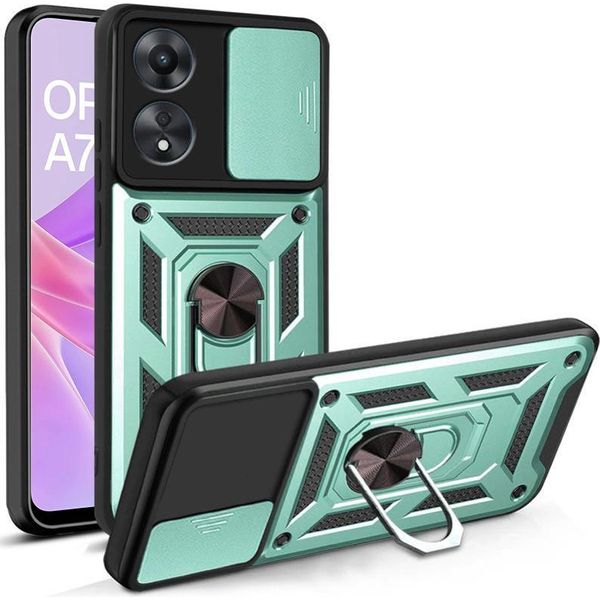 Camshield Pro Custodia Per Oppo A78 Verde-image