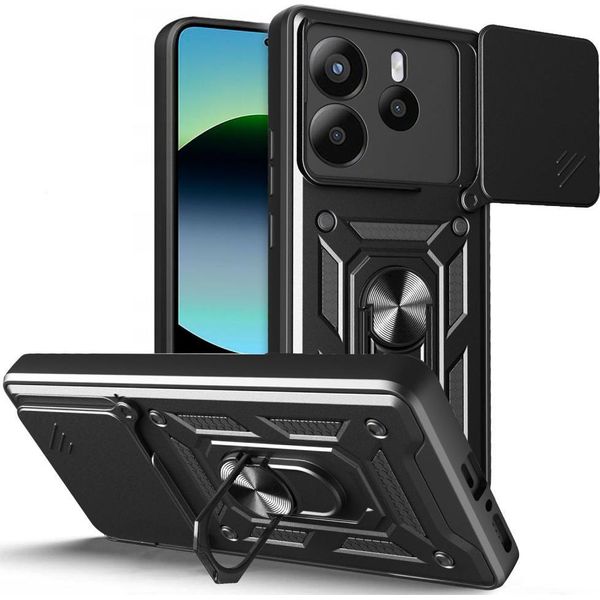 Camshield Pro Case Til Xiaomi Redmi Note 14 5G Sort-image
