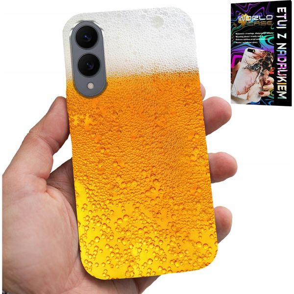 Custodia Per Samsung Galaxy S25 Edge - Birra, Disegni Di Boccali Di Birra Per Uomini Custodia-image