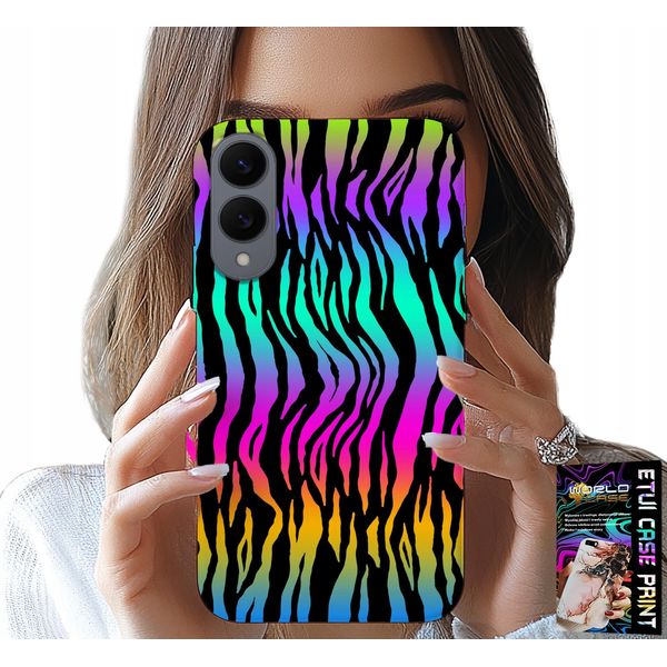 Custodia Per Samsung Galaxy S25 Edge - Custodia Con Motivi Astratti E Colorati + Pellicola-image