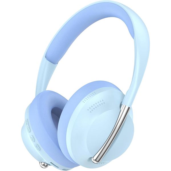Cuffie Over Ear Cuffie Bluetooth Wireless 5.3 Con Bassi E Suono Stereo, Archetto, Sopra Le Cuffie, Suono Stereo Aperto Con Alta Affidabilità-image