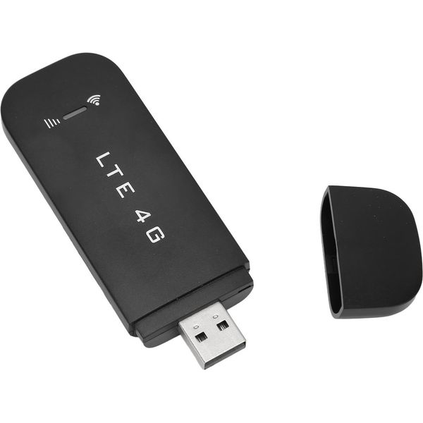 4G Mobile Wifi Hotspot Mini Lte Portable Router 150Mbps Fino A 10 Dispositivi Di Connessione Lte 4G Usb Modem Con Hotspot Wifi Nero-image