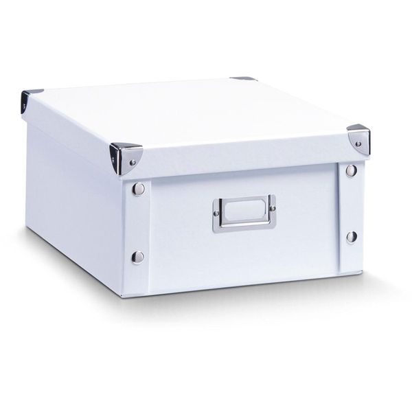 Aufbewahrungsbox Zeller Present, Weiß, Pappe, Aufbewahrungsboxen, Aufbewahrungsbox, Breite 31 Cm (2 Stck.)-image