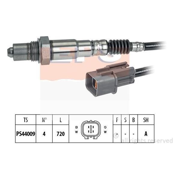 Sonda Lambda Eps Per Hyundai I10 (Pa) Sonda Planare Riscaldata 720 Mm 1.998.345-image
