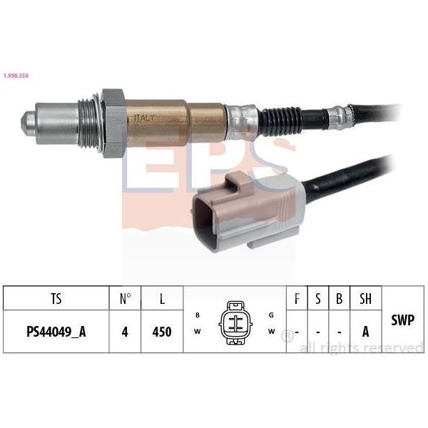 Sonda Lambda Mitsubishi 1.5 Lancer 08--image