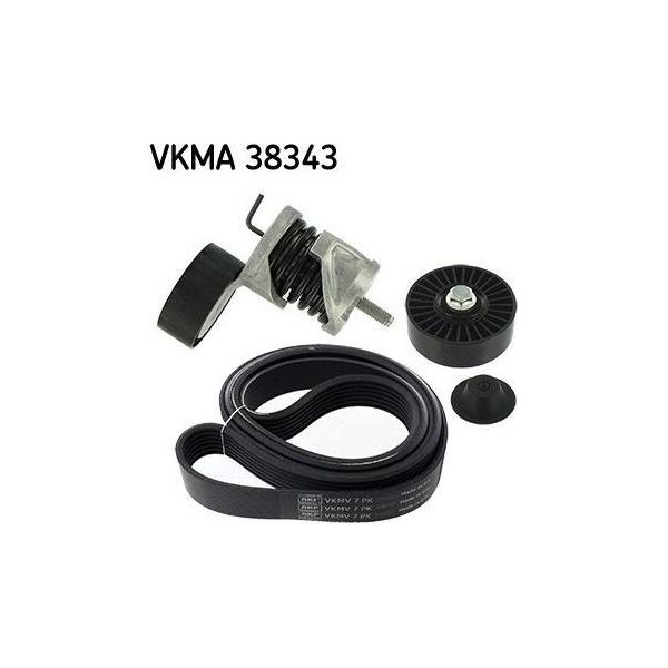 Set Cinghia Multipla Bmw E81 1,6/2,0 Con Aria Condizionata-image