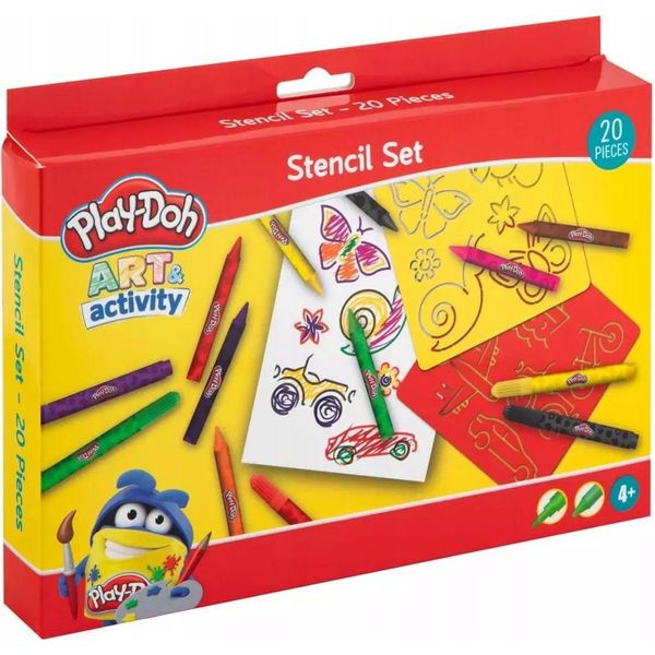 Set Di Stencil Play-Doh-image