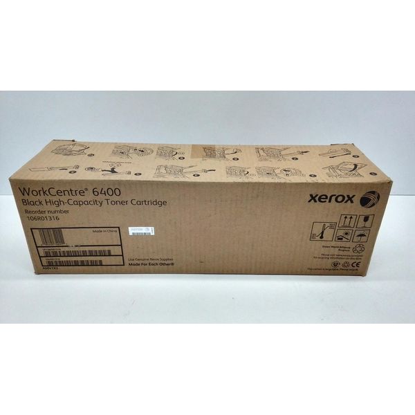 Xerox 106R1316 Xerox Toner FüR Xerox Workcentre 6400, Schwarz-image