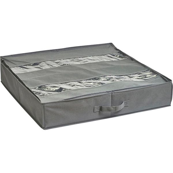 Organizer Zeller Present "Schuhe", Grau, B:60Cm H:13Cm T:60Cm, Vlies, Aufbewahrungsboxen, Aufbewahrungsbox-image