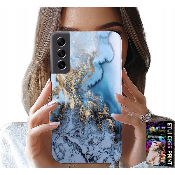 Custodia Per Samsung Galaxy S21 - Design Donna In Marmo + Vetro-image
