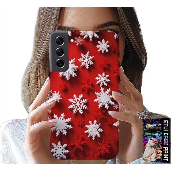 Custodia Per Samsung Galaxy S22 Plus - Fiocchi Di Neve, Neve, Stelle, Vacanze-image