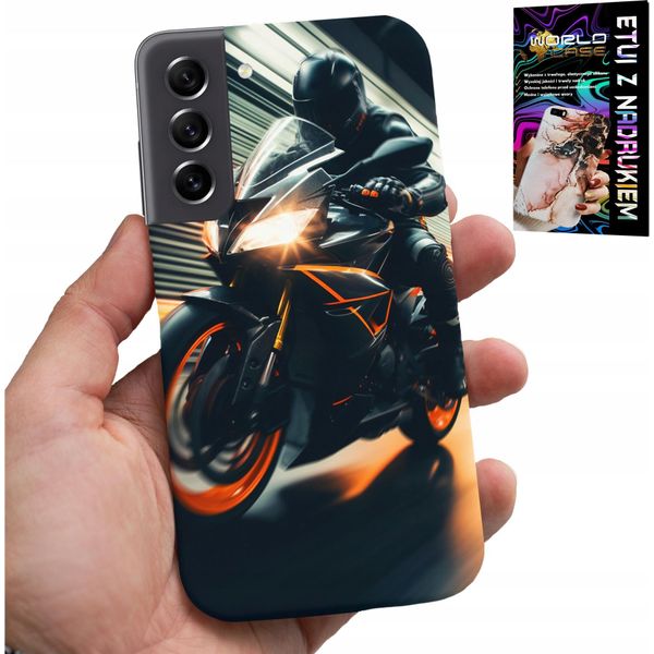 Custodia Per Samsung Galaxy S21 Fe - Moto Fan Moto + Vetro-image