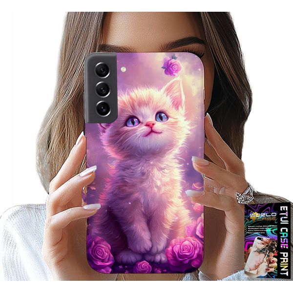 Custodia Per Samsung Galaxy S21 Fe - Simpatico Gattino, Gatto, Disegni Con Animali-image