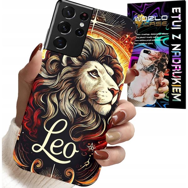 Etui Per Samsung Galaxy S21 Ultra - Lew, Zodiaco Segno Astronomia + File-image