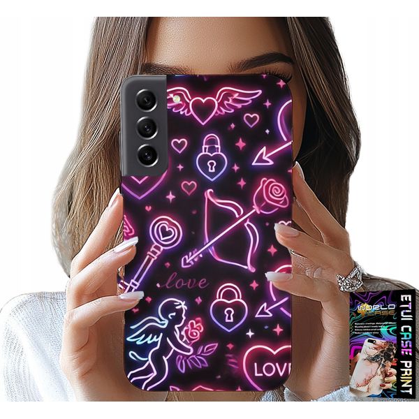 Custodia Per Samsung Galaxy S22 Plus - Custodia San Valentino, Bottino, Cupido, Cuori-image