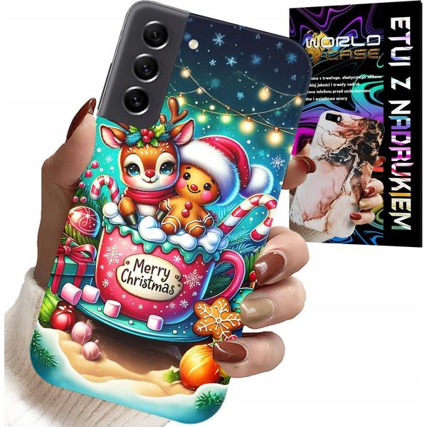 Custodia Per Samsung Galaxy S22 Plus - Renna Di Pan Di Zenzero Buon Natale-image