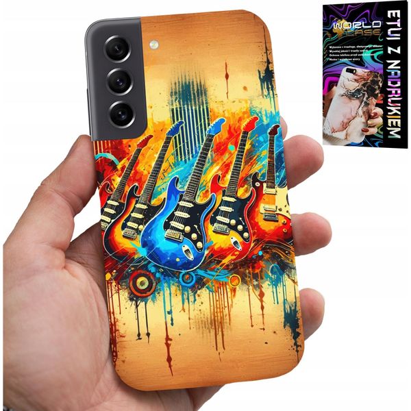 Custodia Per Samsung Galaxy S21 - Chitarra Elettrica, Rock And Roll, Metal-image