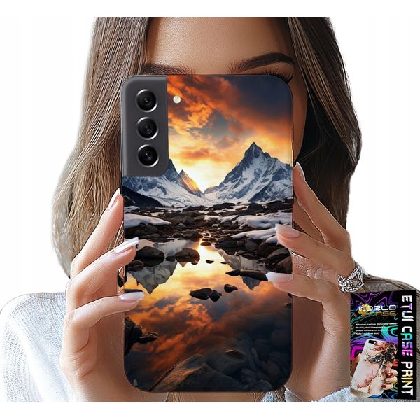 Custodia Per Samsung Galaxy S22 Plus - Torrente, Montagne, Cime, Everest + Film-image