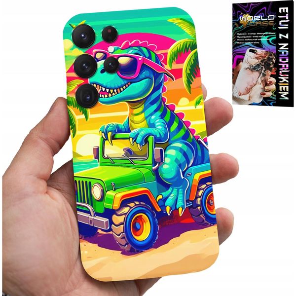 Etui Per Samsung Galaxy S23 Ultra - Dinosauro In Un Modello Per Bambini Cutler-image