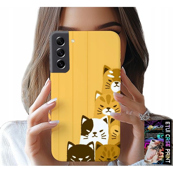 Custodia Per Samsung Galaxy S22 Plus - Love Cat, Disegni Con Gatti, Custodia + Vetro-image