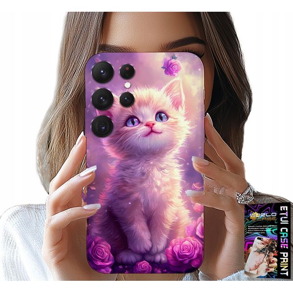 Etui Per Samsung Galaxy S23 Ultra - Gatto Dolce, Gatto, Disegni Animali-image