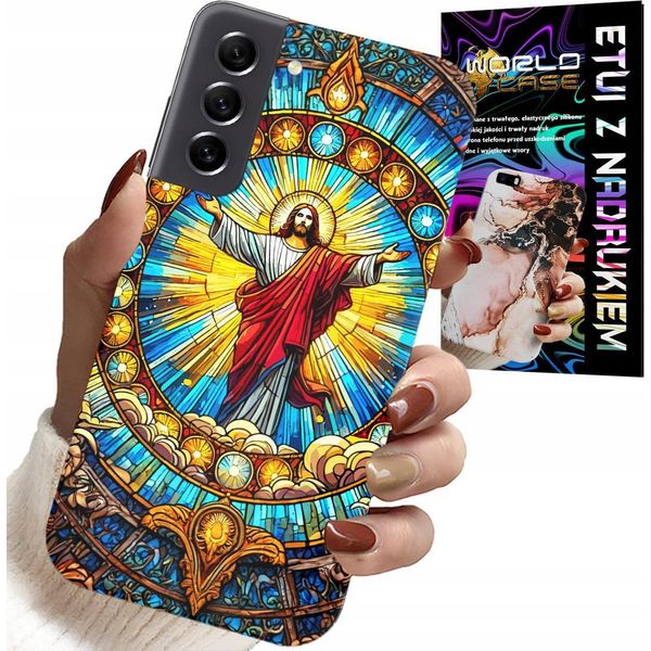 Custodia Per Samsung Galaxy S22 - Gesù Religione + Vetro-image