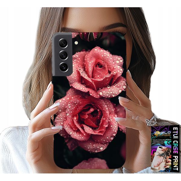 Custodia Per Samsung Galaxy S22 - Belle Rose Rosa, Motivi Floreali, Custodia-image