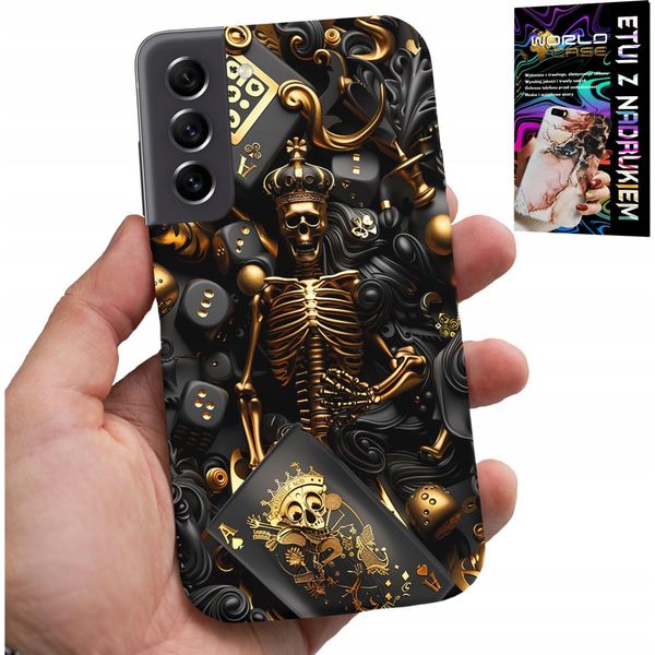 Custodia Per Samsung Galaxy S22 - Re Del Poker Ace Disegni Per Uomini + Vetro-image