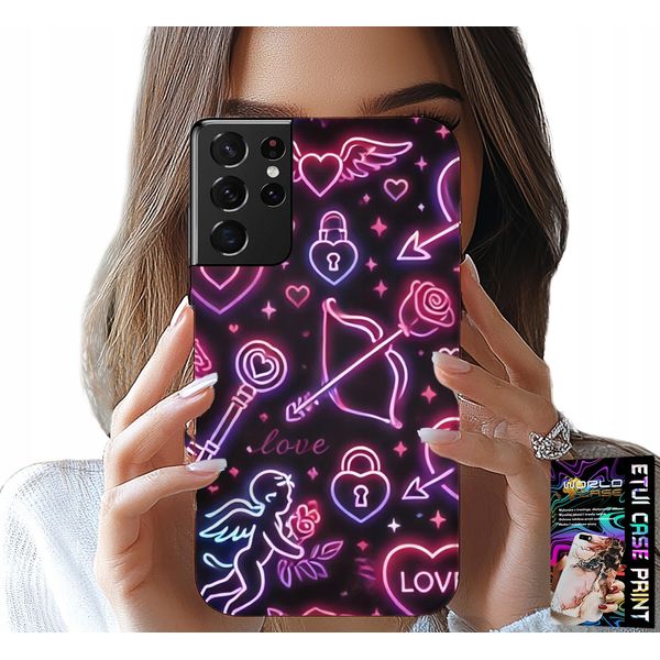 Etui Per Samsung Galaxy S21 Ultra - Valentine Case, Box, Boy, Hearts-image