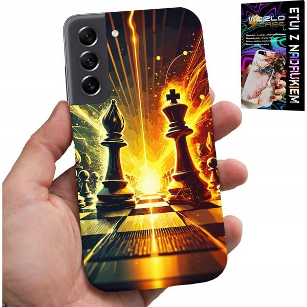 Custodia Per Samsung Galaxy S22 - Scacchiera, Per La Pedina Del Giocatore Di Scacchi-image