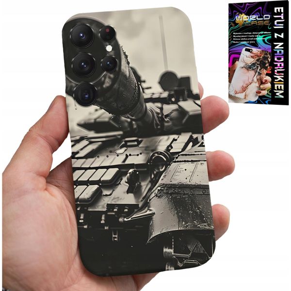 Etui Per Samsung Galaxy S23 Ultra - Veicoli Militari + Folia-image