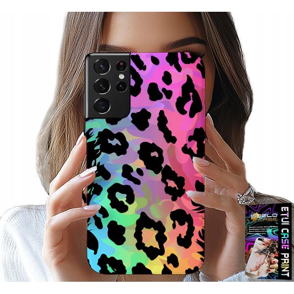 Etui Per Samsung Galaxy S21 Ultra - Copertura Panther A Colori Folia-image
