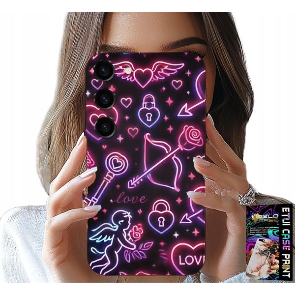 Custodia Per Samsung Galaxy S23 - Custodia San Valentino, Bottino, Cupido, Cuori-image
