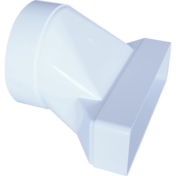 Adattatore Da Condotto Piatto A Condotto Rotondo Pvc Piatto 60-204-image