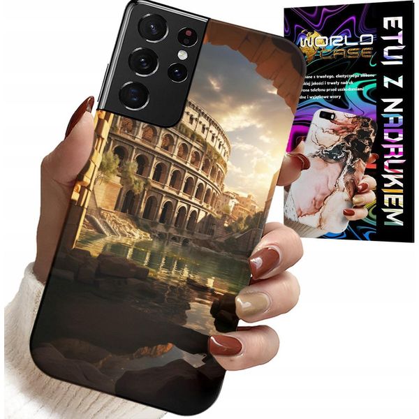 Etui Per Samsung Galaxy S21 Ultra - Roma Colosseo Roma Oldware-image
