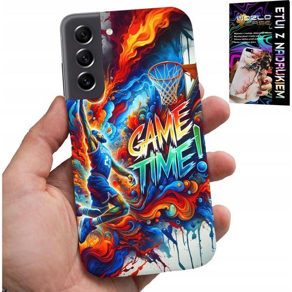 Custodia Per Samsung Galaxy S21 - Basket Nba Game Time, Custodia + Vetro-image