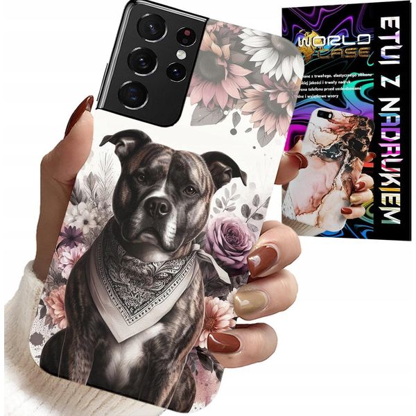 Etui Per Samsung Galaxy S21 Ultra - Pitbull Cani Pericolosi Caso Futer-image